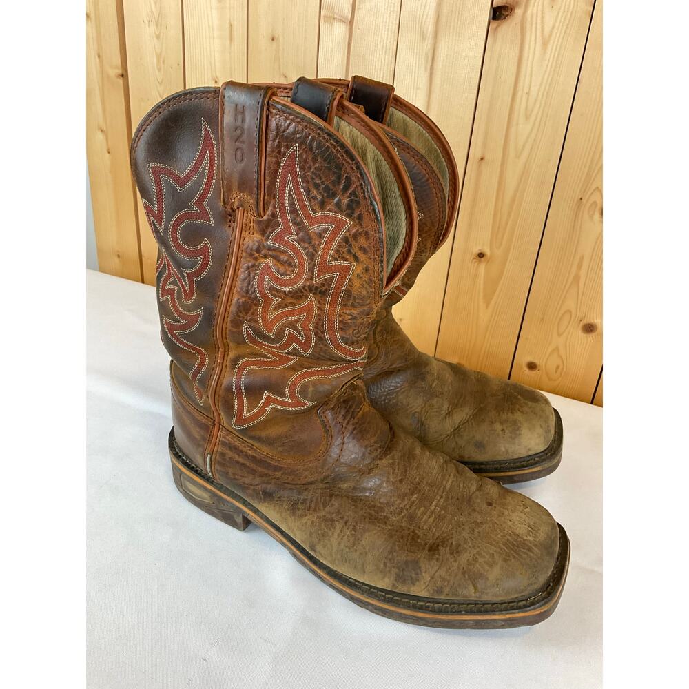 Resistor Work Boots by Justin, Size 10.5- CR4011 - Picture 4 of 9